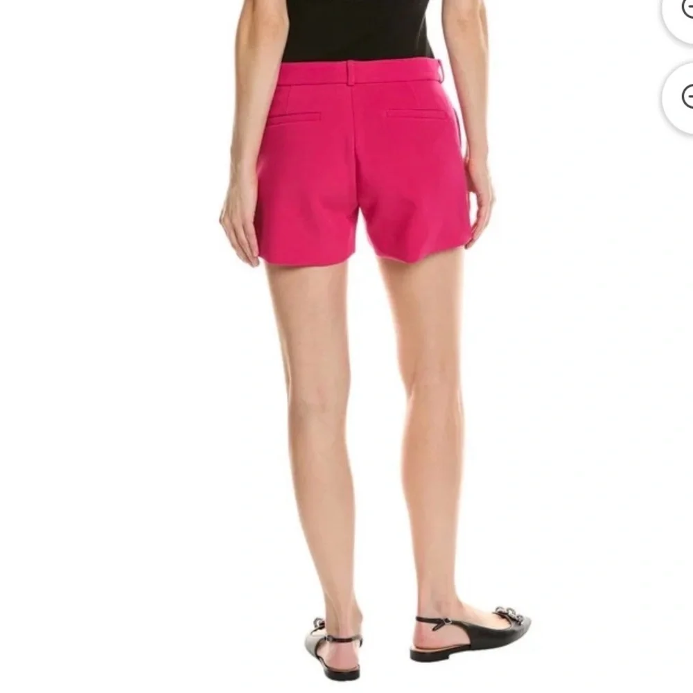 $185 The Kooples Women's High-Rise Pink Tailored Shorts size 6 NWT - Picture 3 of 3